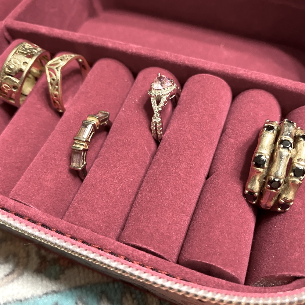 Lot of Sterling rings